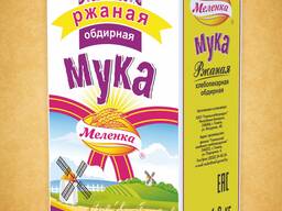 Мука ржаная хлебопекарная обдирная
