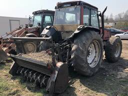 Мульчер Seppi M на базу лесного трактора Valtra 8750