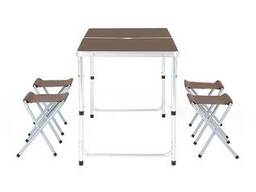 Набор мебели для пикника Green Glade M790-2 (коричневый)