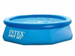 Надувной бассейн Intex Easy Set / 28108NP (244x61 с фильтром и насосом)