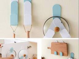 Настенный раздвижной крючок-держатель для кухонных аксессуаров Good Life (держатель для. ..