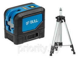 Нивелир лазерный линейный BULL LL 2301 P со штативом в кор. (проекция: 2 плоскости. ..
