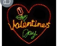 Новогоднее уличное освещение