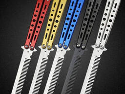 Нож-бабочка расческа (тренировочная)