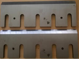 Рубильные ножи для производства технологической щепы