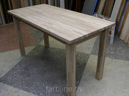 Обеденный стол (массив дуба, размер 1600*750*700, входит в комплект для. ..