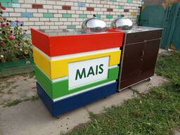 Оборудование для продажи горячей кукурузы