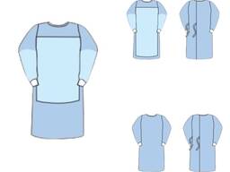 Одноразовые хирургические халаты dr. green's оптом