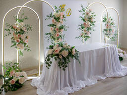 Оформление залов. Свадебный декор в Гродно