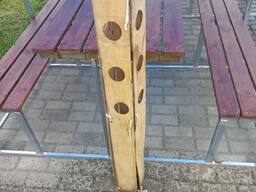 Ограждение для деревьев. Материал дуб. Ольха.