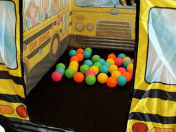 Палатка игровая детская "Школьный автобус" (50 шаров)