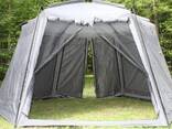 Шатер, тент палатка с москитной сеткой и шторками (430х430х235см), арт. Lanyu 1629 - фото 7