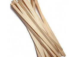 Палочки для размешивания деревянные 140мм*5мм*1.8мм