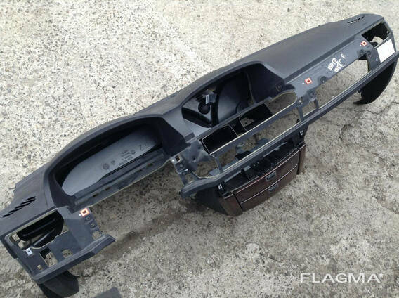 Панель передняя салона (торпедо) на BMW 7 серия E65/E66/E67 [рестайлинг]
