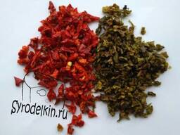 Паприка красная и зеленая сладкая (целая, молотая)