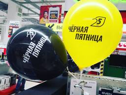 Печать логотипов на воздушных шарах
