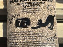 Пеллеты 6 мм, наполнитель для кошачего туалета