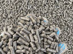 Пеллеты (гранулы) из лузги подсолнечника