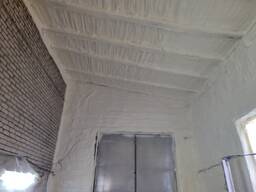 Услуги по напылению пенополиуретана, заполнение пустот