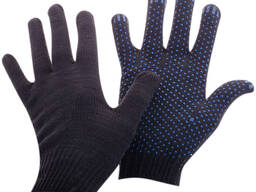 Перчатки Х/Б с ПВХ покрытием