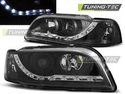Передние фары Black Daylight для Volvo S40 V4
