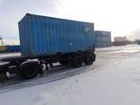 Перевозка 20-футового контейнера на 6-ти метровой площадке (под срез) по Минску и Беларуси - фото 2