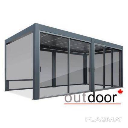 Пергола Outdoor 4×3 м Classic, графит