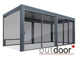Пергола Outdoor 4x3м comfort, графит