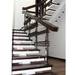 Перила для лестниц из нержавейки с деревянным поручнем - фото 5