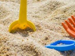 Песок сеянный для песочниц