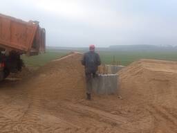 Песок в гродно, доставка маз 20 тонн