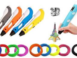 Пластик PLA для 3D ручки (Разные цвета на выбор) 1 моток -10м. Чернила для 3Д ручки