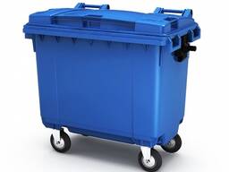 Мусорные контейнеры 120-1100 л. (пластик)