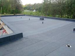 Плоская кровля монтаж