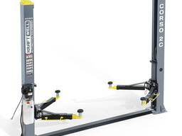 Подъемник комплект г/п 4 т. с анкерами и проставками KraftWell арт. CORSO 2C