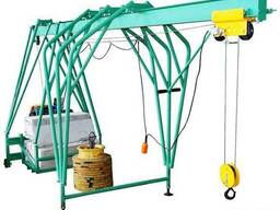 Подъемник строительный умелец ПС-500 (кран в окно) 500 кг