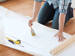 Поклейка обоев