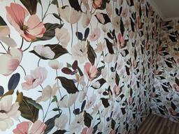 Поклейка, снятие старых обоев, грунтовка