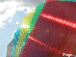 Поликарбонат прозрачный и цветной! С доставкой!