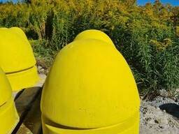 Полусфера бетонная . Высота 500мм