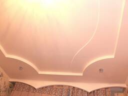 Многоуровневый потолок из гипсокартона: делаем своими руками