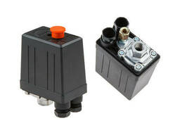 Прессостат одноходовой для компрессора ECO (Резьба - 1/4" - 1шт, Давление ВКЛ - 6 бар. ..