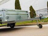 Прицеп бортовой Старт А3020 Премиум с тентом 180 см + подкатное колесо - фото 1