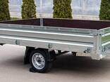 Прицеп бортовой Старт А3020 Премиум с тентом 180 см + подкатное колесо - фото 2