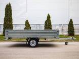 Прицеп бортовой Старт А3020 Премиум с тентом 180 см + подкатное колесо - фото 3