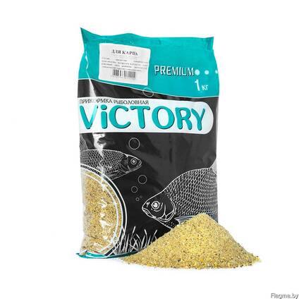 Прикормка рыболовная victory для карпа