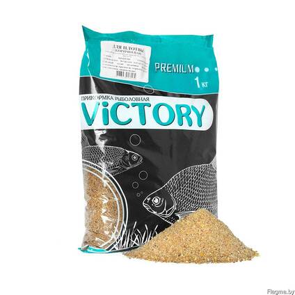 Прикормка рыболовная victory для плотвы (коричневая)
