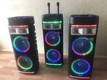 Продам 1500 ватт 110 см 15 кг с 2 радиомикрофонами беспроводную колонку - фото 3
