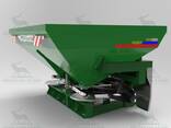 Разбрасыватель минеральных удобрений навесной «ЛИДЕР» РМУ-1400 - фото 1