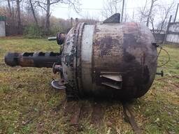Реактор нержавеющий объем 5 куб, 2 шт, б/у